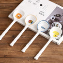 Axya Hand-Painted Ceramic Soup Spoon - Japanese Style Dessert Spoon