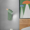 Axyaa Nordic Macaron Rotatable Wall Sconce Switch Modern Bedroom Aisle Wall Lamps