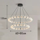 Axyaa LED Chandeliers for Modern Living & Dining Room Lighting