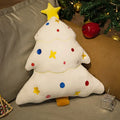 Axyaa Christmas Tree Shape Throw Pillow Plush Doll for Children and Girls