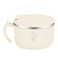 Axyaa Large Noodle Bowl with Lid, Handle - Food Grade, Microwave Safe