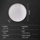 Axyaa LED Ceiling Light: Waterproof Round Fixture for Modern Bathroom, Bedroom, Kitchen & More