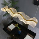Axyaa Modern Dining Room Pendant Chandelier LED Ceiling Light for Living Room