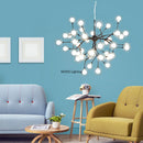 Axyaa Glass Ball Pendant Light for Nordic Modern Style Living Room