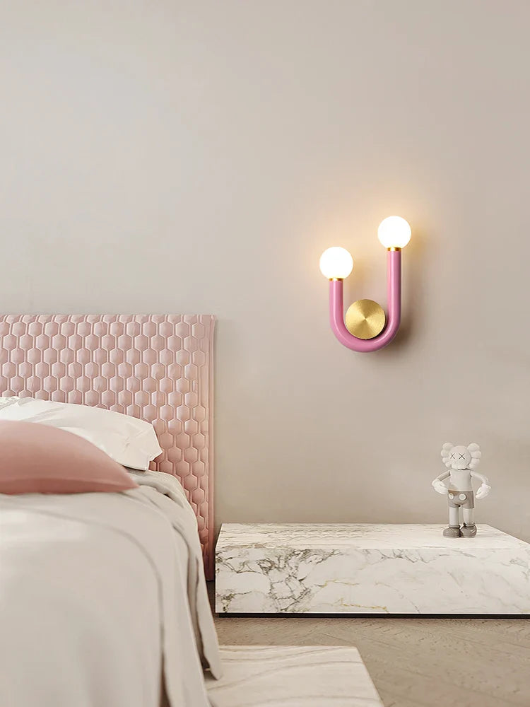 Axya Minimalist Bedroom Wall Lamp for Living Room Decor