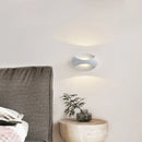 Axyaa Nordic Minimalist LED Wall Sconce in White/Black for Home Decor Lighting