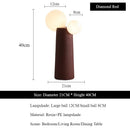 Axyaa Cactus Glass Ball LED Table Lamp for Bedroom Living Room