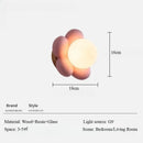 Axyaa Flower Wall Lamp: Stylish Bedroom, Children's Room, or Bedside Decoration