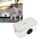 Axyaa 1L USB Rechargeable Wireless Lunch Warmer Box LED Display Cordless Office Car