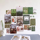 Axyaa Nordic Retro Wall Decor Photo Card Stickers DIY Art Postcard Set