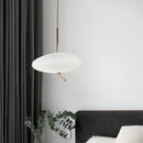 Axyaa Modern White LED Touchable Dimming Chandelier