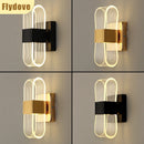 Axyaa Nordic LED Wall Light: Super Bright Bedside & Living Room Lighting
