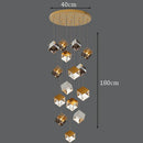 Axyaa Modern LED Chandeliers for Dining Room Pendant Lights Ceiling Lamp