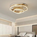 Axyaa Nordic Brass LED Ceiling Chandelier for Living Room Bedroom Foyer