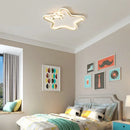 Axya Star LED Ceiling Lamp: Modern Children's Room Chandelier & Home Decor Lighting