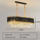 Axyaa Crystal Ceiling Chandelier: Luxury LED Pendant Lamp for Home Decor