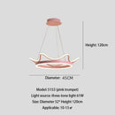 Axyaa Crown Chandelier LED Pendant Lamp for Living Room & Bedroom
