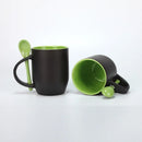 Axyaa Black Color Changing Mug Custom Photo Ceramic Coffee Cup