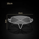 Axyaa Steamer Rack Cookware for Home Kitchen with Heat Insulation, Stainless Steel