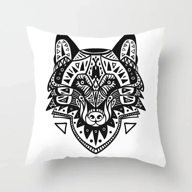 Axyaa Cartoon Animal Design Pillowcase 45*45cm