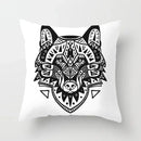 Axyaa Cute Animal Print Pillow Cover - 45X45cm