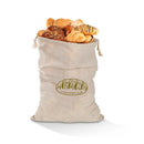 Axyaa Linen Bread Bag: Reusable, Drawstring Homemade Artisan Bread Storage Bag