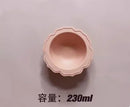 Axyaa Bamboo Fiber Flower Bowl Set - Food Grade Complementary Tableware