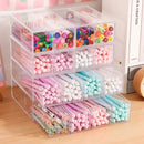 Acrylic Desk Organizer Drawer for Pens Pencils Tape Axyaa Stationery Office Supply