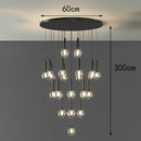 Axyaa Modern LED Chandelier Pendant Light for Dining Room and Ceiling, Indoor Decorative Lighting