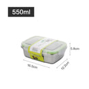 Axyaa Stainless Steel Fresh-keeping Lunch Box with Leak Proof Lid