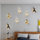 Axyaa Nordic LED Bird Wall Lamps: Modern Indoor Lighting for Home Decor