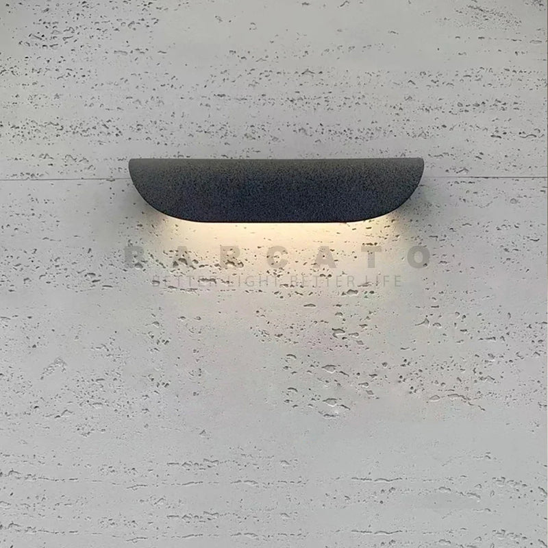 Axyaa Waterproof Grey LED Wall Lamp for Garden Corridor & Industrial Atmosphere