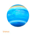 Axyaa Kids Moonlight Chandelier: LED Globe Fixture for Children's Nursery Room