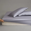 Axyaa Cotton Solid Color Single Fitted Sheet, Soft & Skin-Friendly