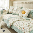 Axyaa Cotton Sofa Cushion: Anti-Slip, All Seasons, Modern Design, Protective Pad