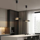 Axyaa Modern Black Dining Room Pendant Lights LED Chandelier Lighting