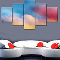 Axyaa Sky Clouds Nature Painting Poster Wall Art Decor for Living Room