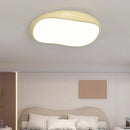 Axyaa Cream Nordic LED Ceiling Light for Modern Bedroom, Living Room & Corridors
