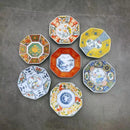 Axyaa Mini Ceramic Sushi Plates Set: Japanese Style Banquet Dishes and Tableware