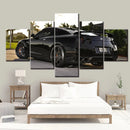 Axyaa Black Skyline Gtr Car Poster Painting Wall Art Canvas Home Decor Artwork
