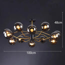 Axyaa LED Pendant Chandeliers for Living Room Dining Room Indoor Lighting