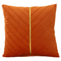 Axyaa Flannel & Dutch Velvet Pillow Cover Set - 45x45 Home Decor