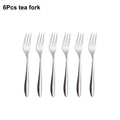 Axyaa Stainless Steel Cutlery Set | Mirror Finish Flatware Knife Fork Spoon Dining Set