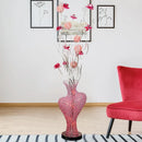 Axyaa Modern LED Floor Lamp Aluminum Wire Art Decor Standing Light