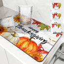 Axyaa Coffee Mat: Absorbent Dish Drying Mat for Kitchen and Bathroom
