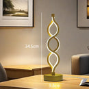 Axyaa Seaweed LED Desk Lamp, Dimmable Bedside Night Light for Bedroom and Living Room