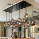 Axyaa Modern LED Pendant Chandeliers for Living and Dining Room Lighting
