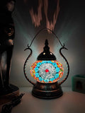 Axyaa Turkish Mosaic Table Lamp Handcrafted Night Light