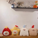 Axyaa Christmas Ghost Star Holiday Pillow - Perfect Gift for Girls