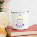 Axyaa Atsem Top Mug | Enamel Coffee Cup School Gifts